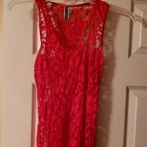 BKE Lace Tank Preowned condition Size Small